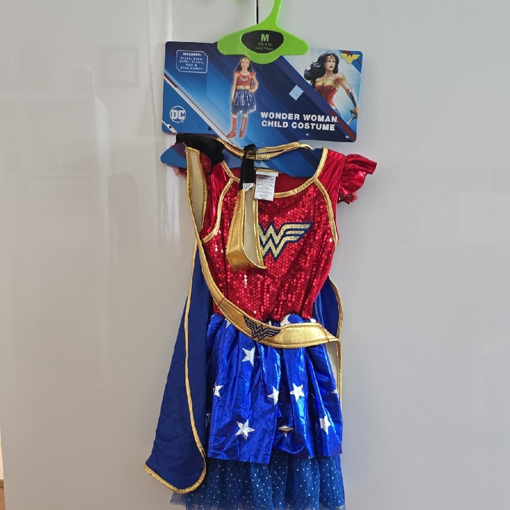DC Comics Wonder Woman Child Costume - Red, Blue, Gold